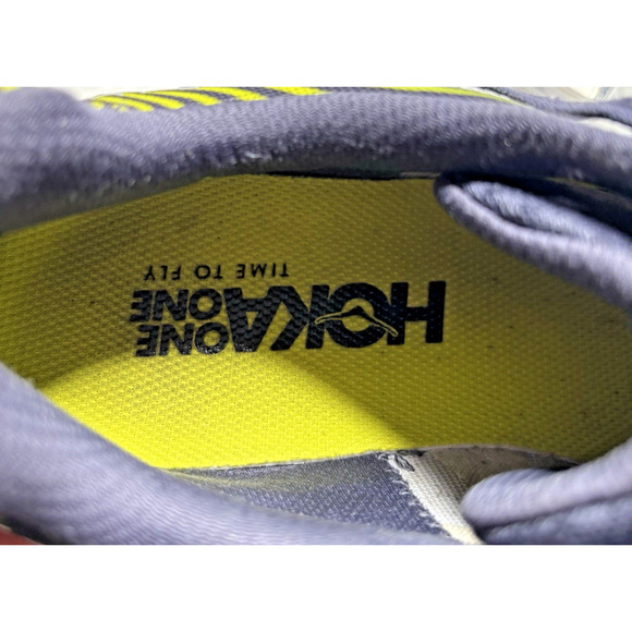 Size 8.5 - Hoka One One Rincon 2 Lime/Navy - Picture 8 of 9